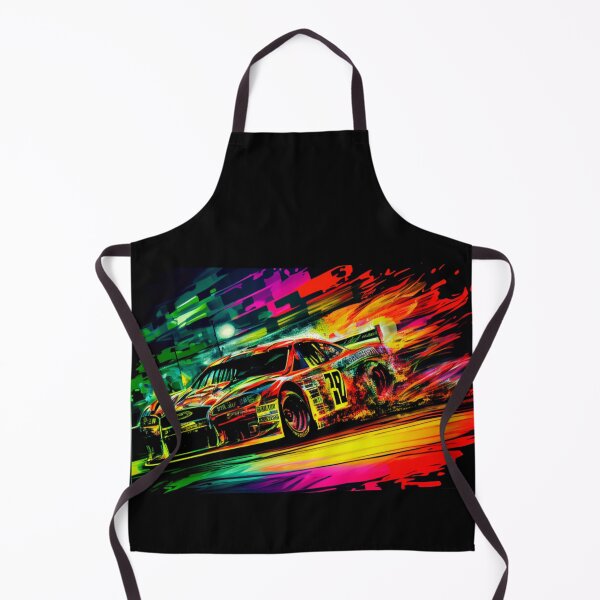 Item preview, The Race Car - Frameable Art, Abstract Art, Wall Art, Paintings, Art Gallery, Cool Art, Poster, Daytona, Gift, Affiches, Art Prints designed and sold by GSizzle1.