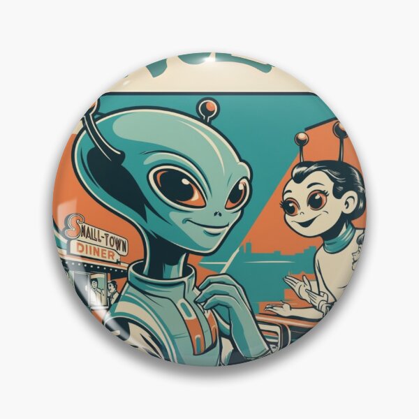 Item preview, Alien Diner designed and sold by Stoopid Stick Cinema.