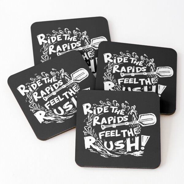 Item preview, Ride the Rapids – Whitewater Rafting Adventure (White) designed and sold by Fikuall.