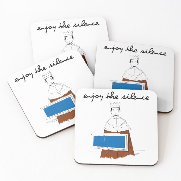 Item preview, Enjoy the Silence – The Silent King designed and sold by MandarinaStudio.