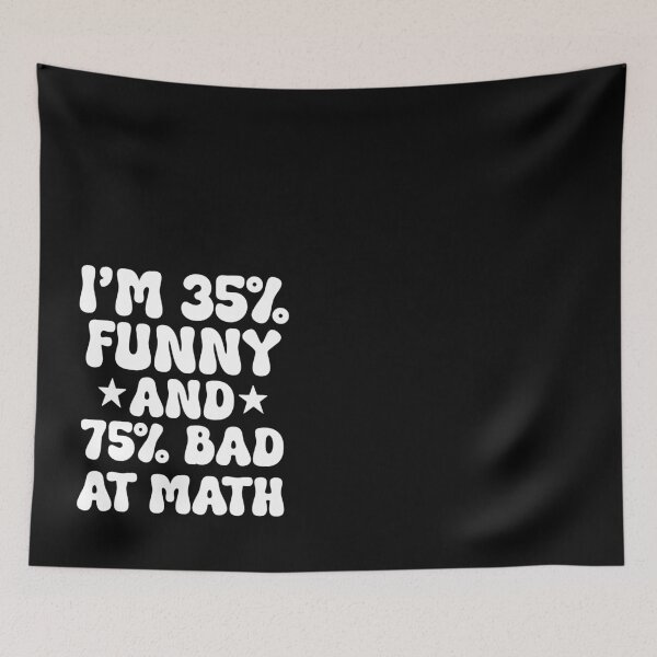 Item preview, The Statistically Challenged Comedian Tee designed and sold by DarylWelsh2024.