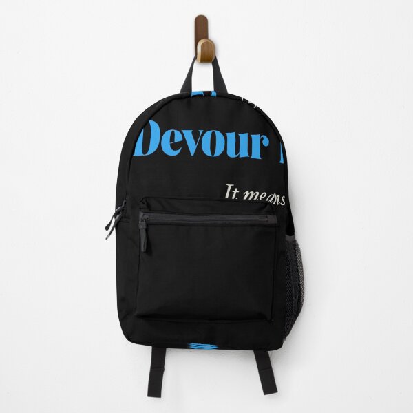 Item preview, "Devour Feculence" quote by Mr. Milchick from Severance designed and sold by Teo Uratadze.