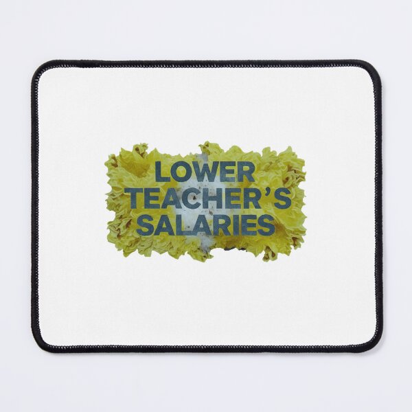 Item preview, Lower Teachers Salaries Fluorite Crystal Design designed and sold by ArtDesignTp.