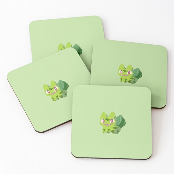 Item preview, Shiny Bulbasaur #1 eyes open designed and sold by PaintedEssence.