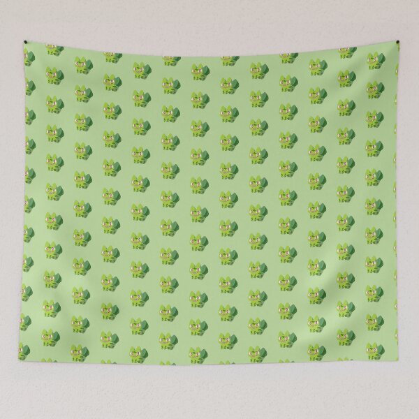 Item preview, Shiny Bulbasaur #1 eyes open designed and sold by PaintedEssence.