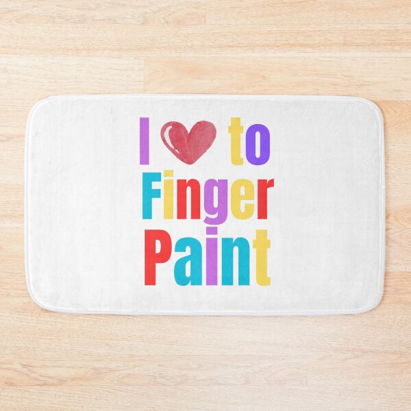 Item preview, I Love To Finger Paint T-Shirt | Creative & Fun Art Lover Shirt | Unique Gift for Artists, Funny Shirt, Valentine Shirt gift, Valentine Day Cut File designed and sold by GAIDREDA.