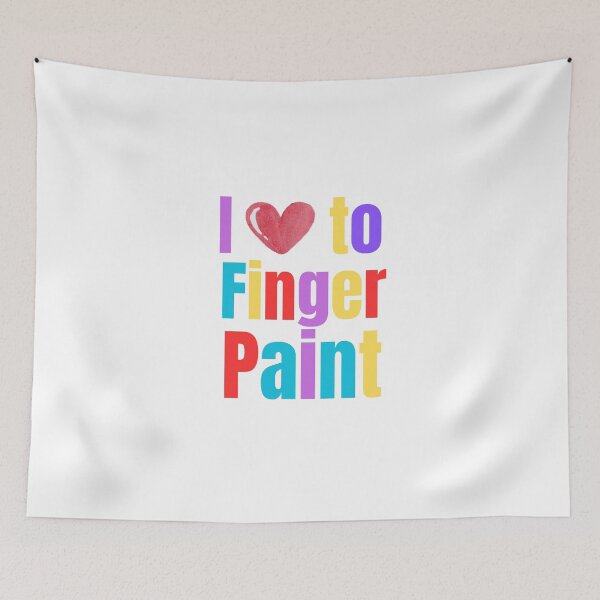 Item preview, I Love To Finger Paint T-Shirt | Creative & Fun Art Lover Shirt | Unique Gift for Artists, Funny Shirt, Valentine Shirt gift, Valentine Day Cut File designed and sold by GAIDREDA.