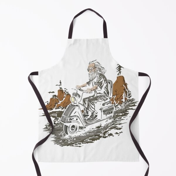 Item preview, Old Man On Scooter designed and sold by mermaids001.