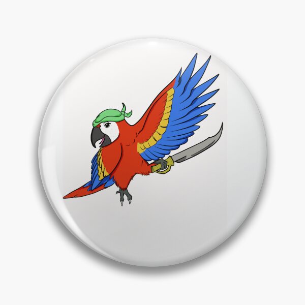 Item preview, Pirate Macaw designed and sold by BluChu.