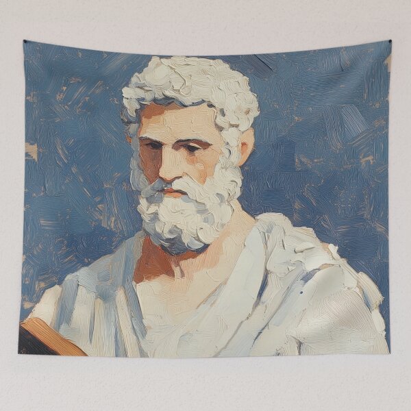 Item preview, Epictetus | Post-impressionist painting style designed and sold by ComicsFactory.