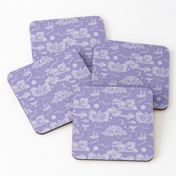 Item preview,  Sky children of the light fan art lavender purple designed and sold by Alessandro Remo Mazzoni Remotextiles.