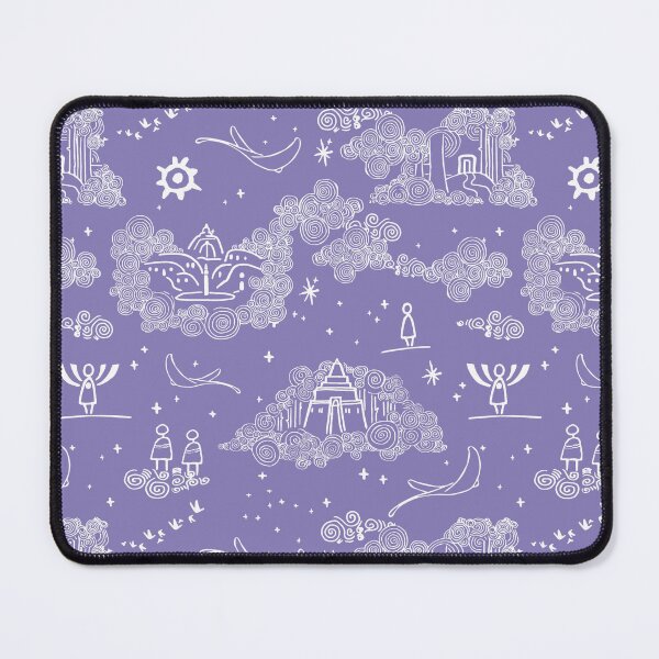 Item preview, Sky children of the light fan art lavender purple designed and sold by Alessandro Remo Mazzoni Remotextiles.