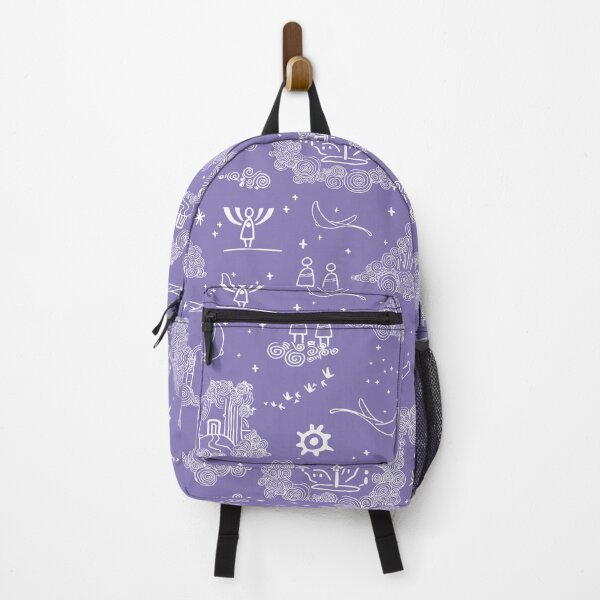 Item preview, Sky children of the light fan art lavender purple designed and sold by Alessandro Remo Mazzoni Remotextiles.