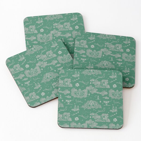 Item preview, Sky children of the light fan art  green designed and sold by Alessandro Remo Mazzoni Remotextiles.