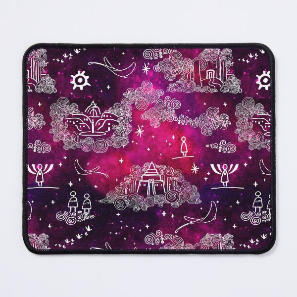 Item preview, Sky children of the light fan art pink galaxy designed and sold by Alessandro Remo Mazzoni Remotextiles.