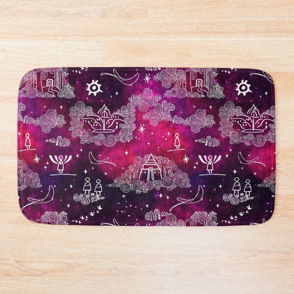 Item preview, Sky children of the light fan art pink galaxy designed and sold by Alessandro Remo Mazzoni Remotextiles.