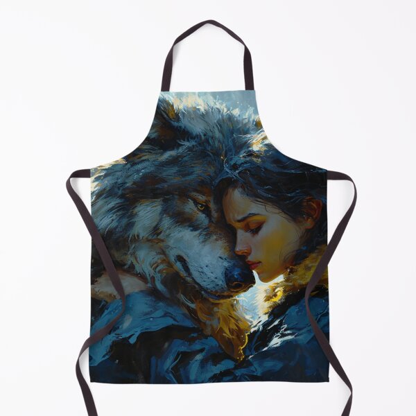 Item preview, Woman and Wolf  designed and sold by Dawn van Doorn.