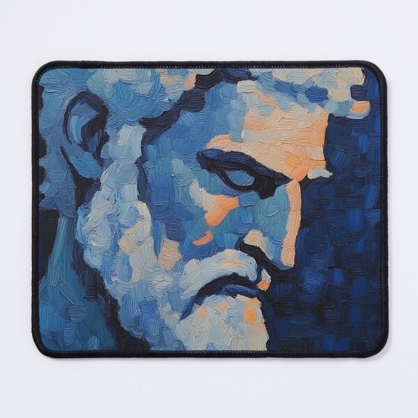 Item preview, Epicurus | Post-impressionist painting style designed and sold by ComicsFactory.