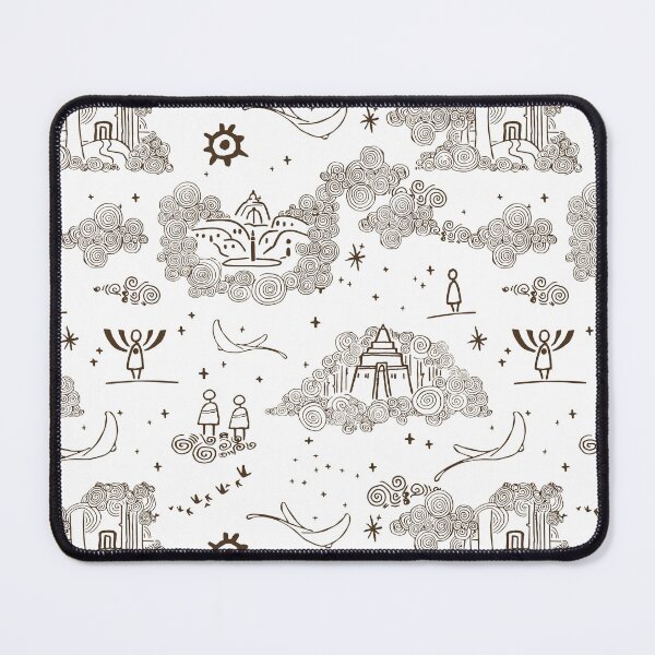 Item preview, Sky children of the light fan art white designed and sold by Alessandro Remo Mazzoni Remotextiles.