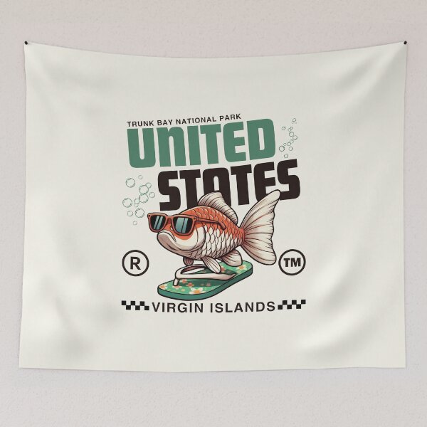 Item preview, United States Virgin Island National park designed and sold by Peerless-Prime.