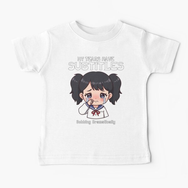 Item preview, MY TEARS HAVE SUBTITLES - ANIME GIFT designed and sold by KEF Custom.
