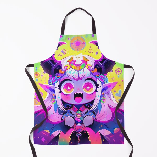Item preview, Pastel Sparkle Demon Anime Girl designed and sold by bubblegoth.