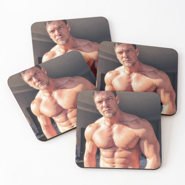 Item preview, Alan Ritchson Shirtless designed and sold by sarzerdesigns.