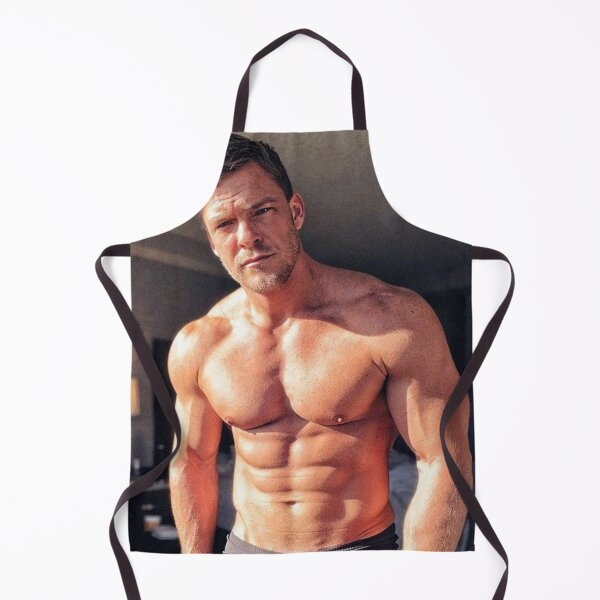 Item preview, Alan Ritchson Shirtless designed and sold by sarzerdesigns.