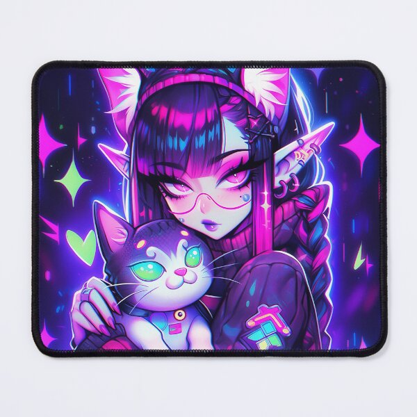 Item preview, Kawaii Neko Elf Anime Girl designed and sold by bubblegoth.