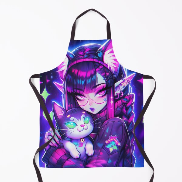Item preview, Kawaii Neko Elf Anime Girl designed and sold by bubblegoth.
