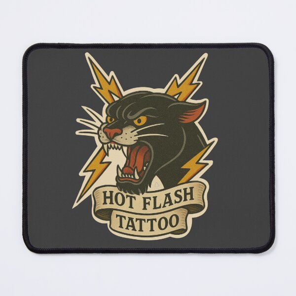 Item preview, Electric panther. designed and sold by hotflashtattoo.