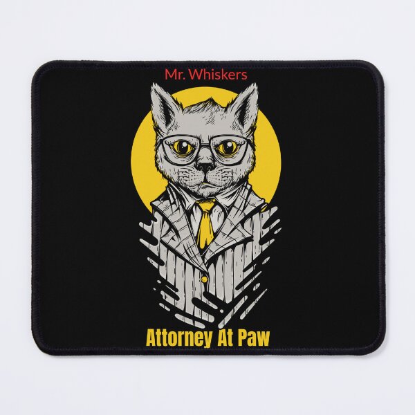 Item preview, Mr. Whiskers, Attorney At Paw designed and sold by Chaos2Reigns.
