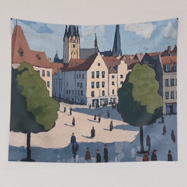 Item preview, Erfurt | Post-impressionist painting style designed and sold by ComicsFactory.