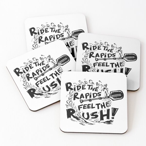 Item preview, Ride the Rapids – Whitewater Rafting Adventure (Black) designed and sold by Fikuall.