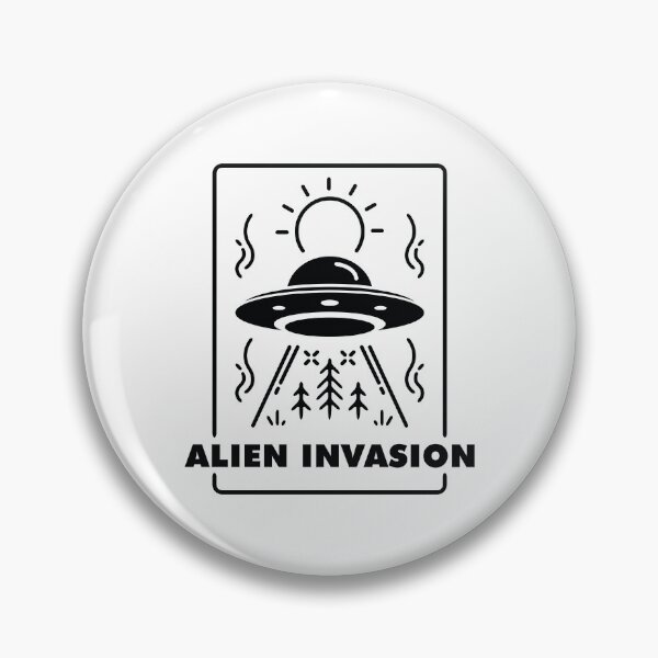 Artikelvorschau, Alien-Invasion entworfen und verkauft von the-craft-shop.