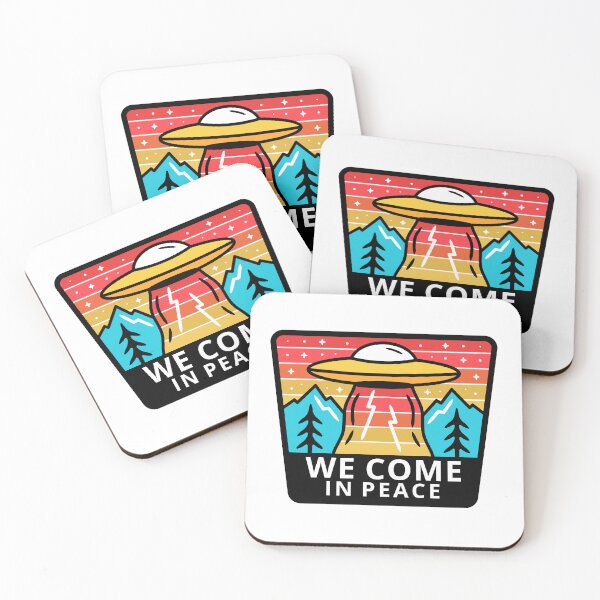 Item preview, We Come In Peace designed and sold by the-craft-shop.