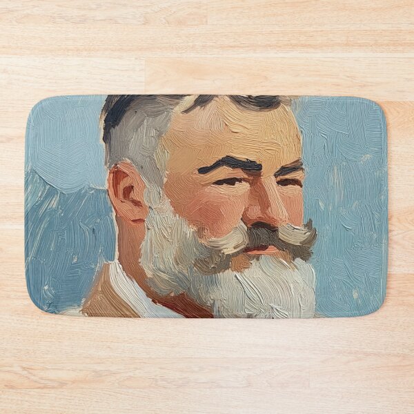 Item preview, Ernest Hemingway | Post-impressionist painting style designed and sold by ComicsFactory.