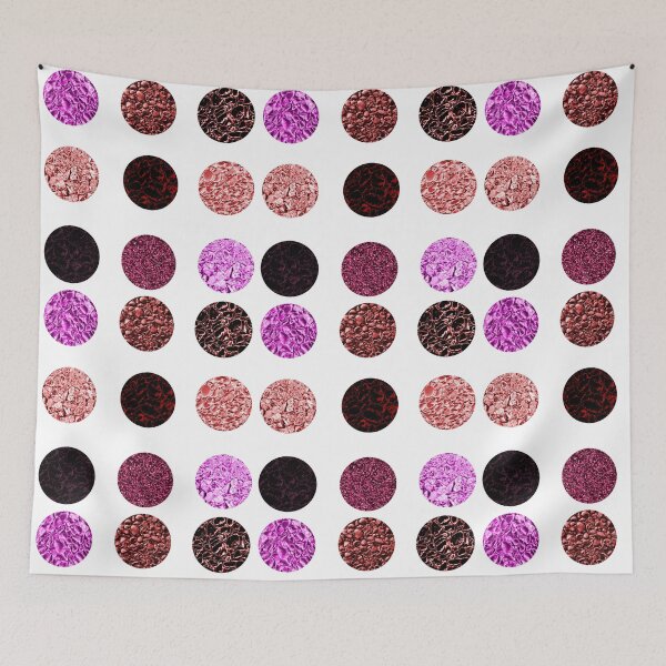 Item preview, Purple Gemstones Polka Dots designed and sold by Annanucki.