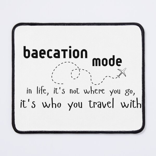 Item preview, Baecation Mode Vibes T-Shirt | Cute Couple Vacation Shirt | Perfect Travel Gift for Him & Her, Funny Shirt, Valentine Shirt gift designed and sold by GAIDREDA.