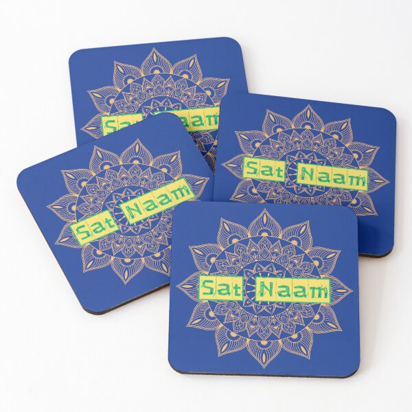 Item preview, yellow mandala sat naam designed and sold by Mr and Mrs B.