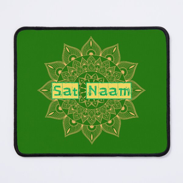Item preview, yellow mandala sat naam designed and sold by Mr and Mrs B.