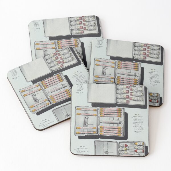 Item preview, Vintage Lilly Aseptic Metal Pocket Cases – Medical Supply Illustration designed and sold by InnerCitadel.