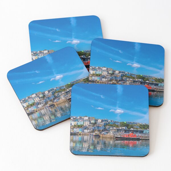 Item preview, Brixham Devon Harbour Fish Market and Hillside designed and sold by acceleratorhams.
