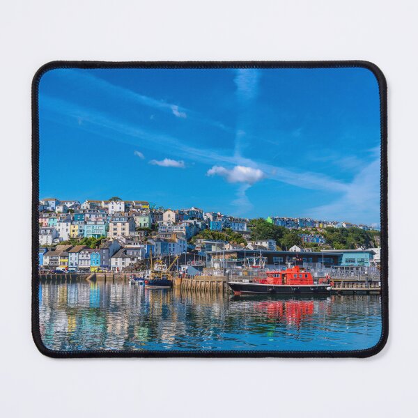 Item preview, Brixham Devon Harbour Fish Market and Hillside designed and sold by acceleratorhams.