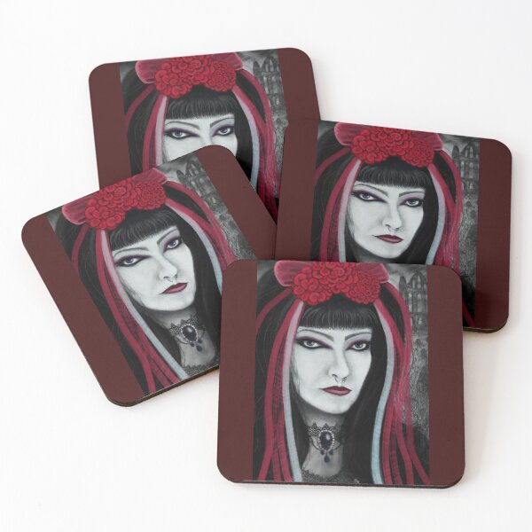 Item preview, Gothic Lady with Floral Headdress designed and sold by PhilipHarvey.