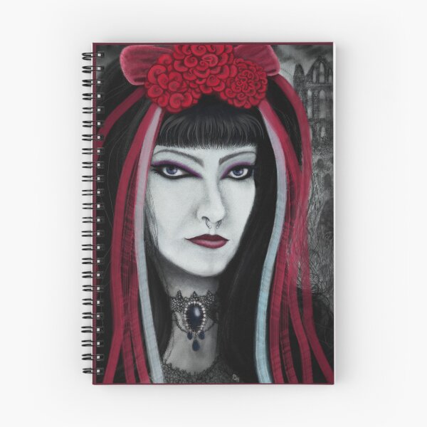 Item preview, Gothic Lady with Floral Headdress designed and sold by PhilipHarvey.