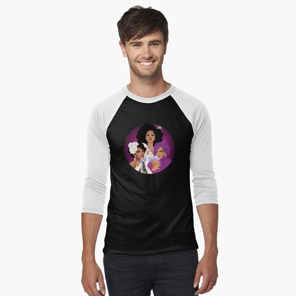 Item preview, Baseball ¾ Sleeve T-Shirt designed and sold by AleMogolloArt.