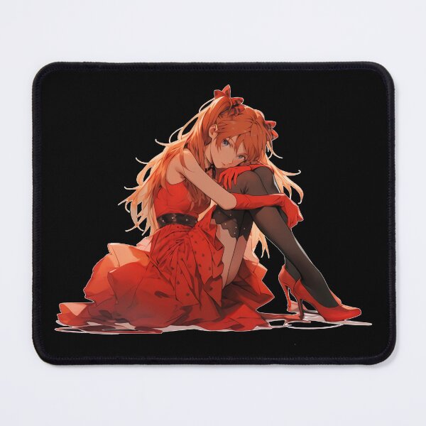 Item preview, Asuka Langley Soryu Neon Genesis Evangelion Red Dress Stocking designed and sold by DianneOttonia.