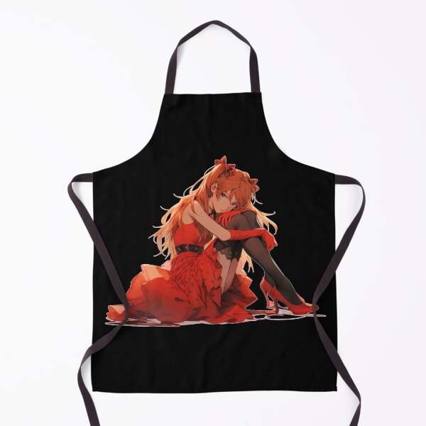 Item preview, Asuka Langley Soryu Neon Genesis Evangelion Red Dress Stocking designed and sold by DianneOttonia.