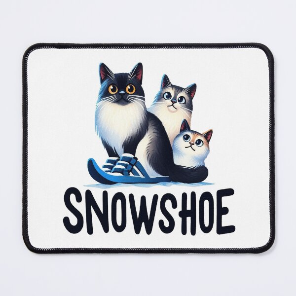 Item preview, Funny Snowshoe Cat designed and sold by francous03.